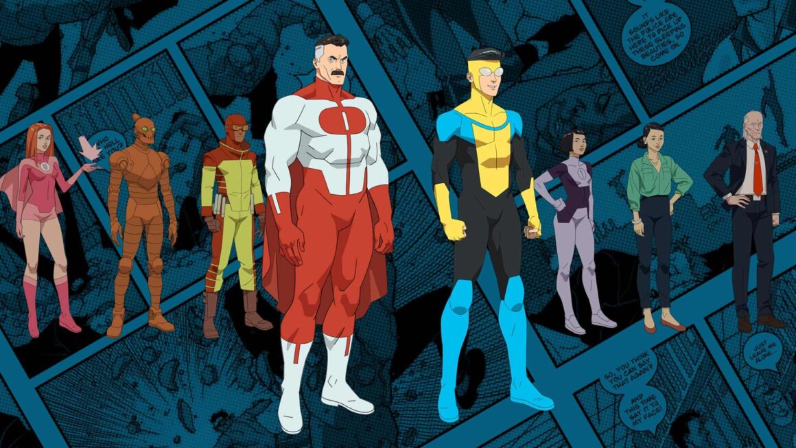 Invincible is based on the Image Comics comic book series of the same name created by Robert Kirkman.