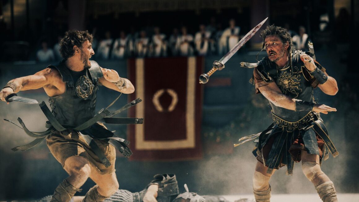 Pedro Pascal as General Acacius in Gladiator II